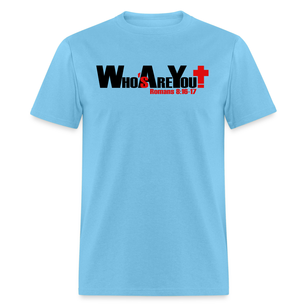 Who's Are You - aquatic blue