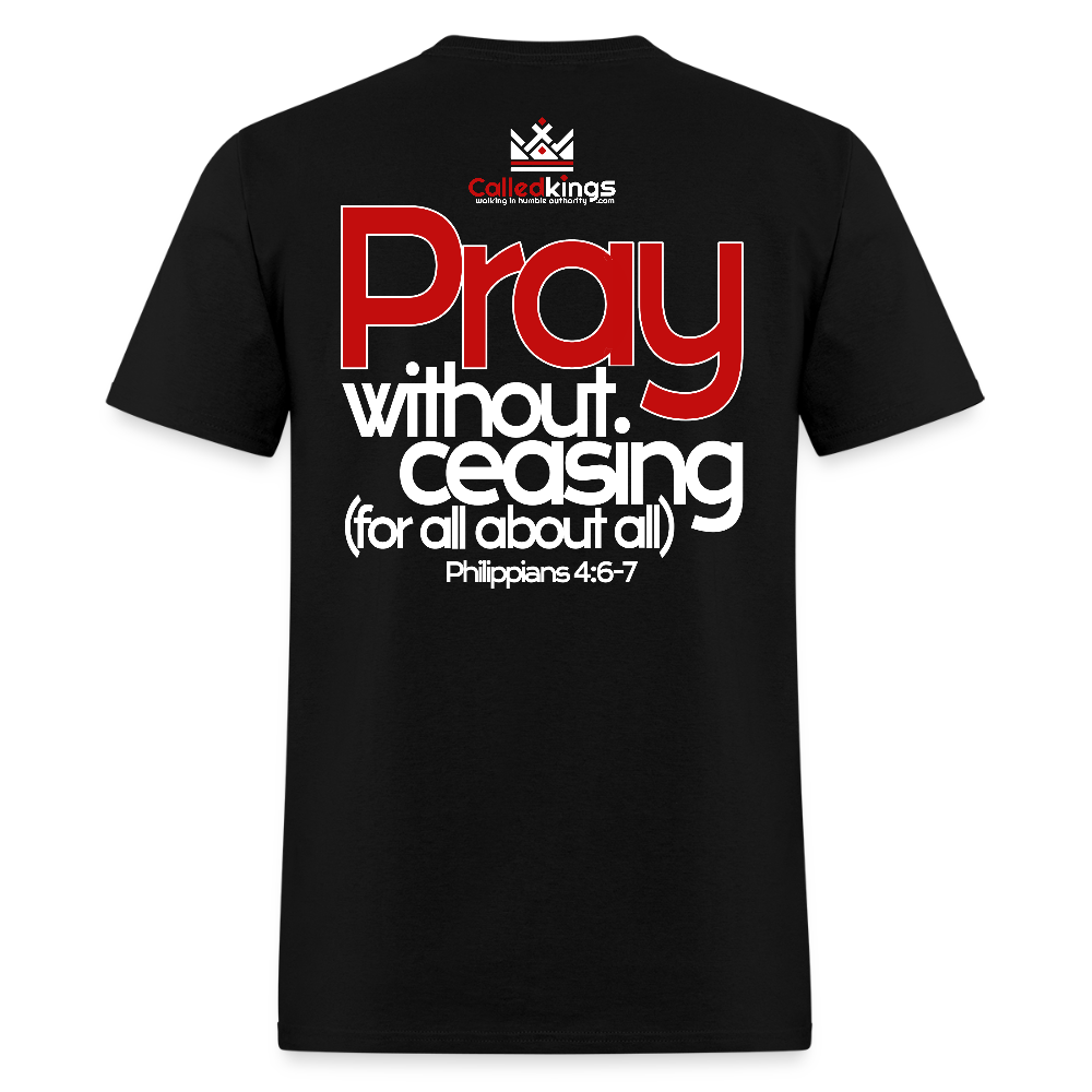WTBSF? Pray Without Ceasing - black