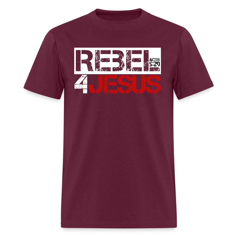 Rebel 4 Jesus - burgundy