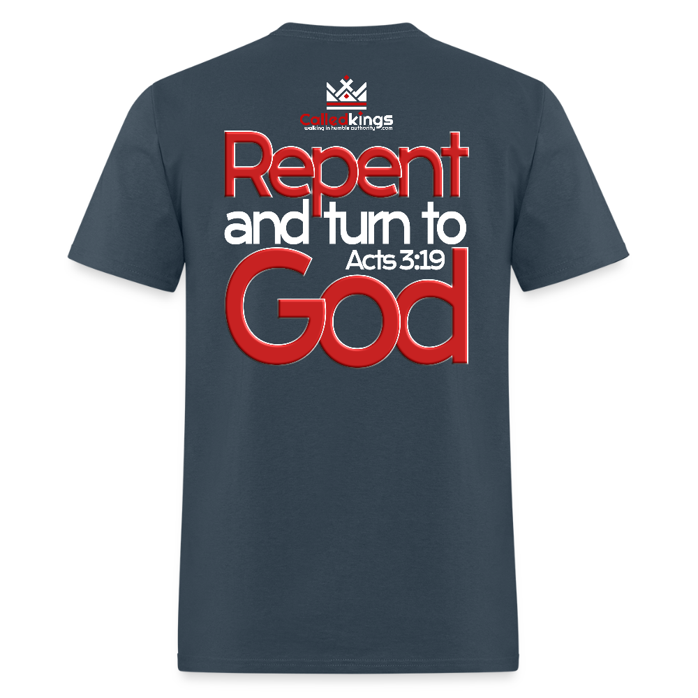 WTBSF? Repent and Turn to God -  blue dusk