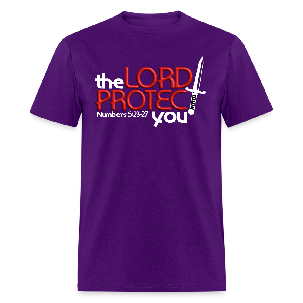 The Lord Protect You - purple