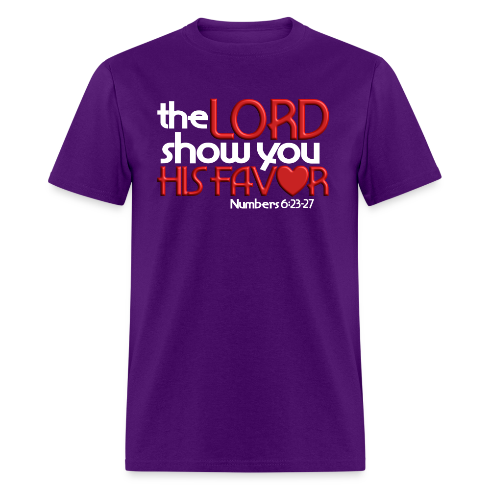 The Lord Show You His Favor - purple