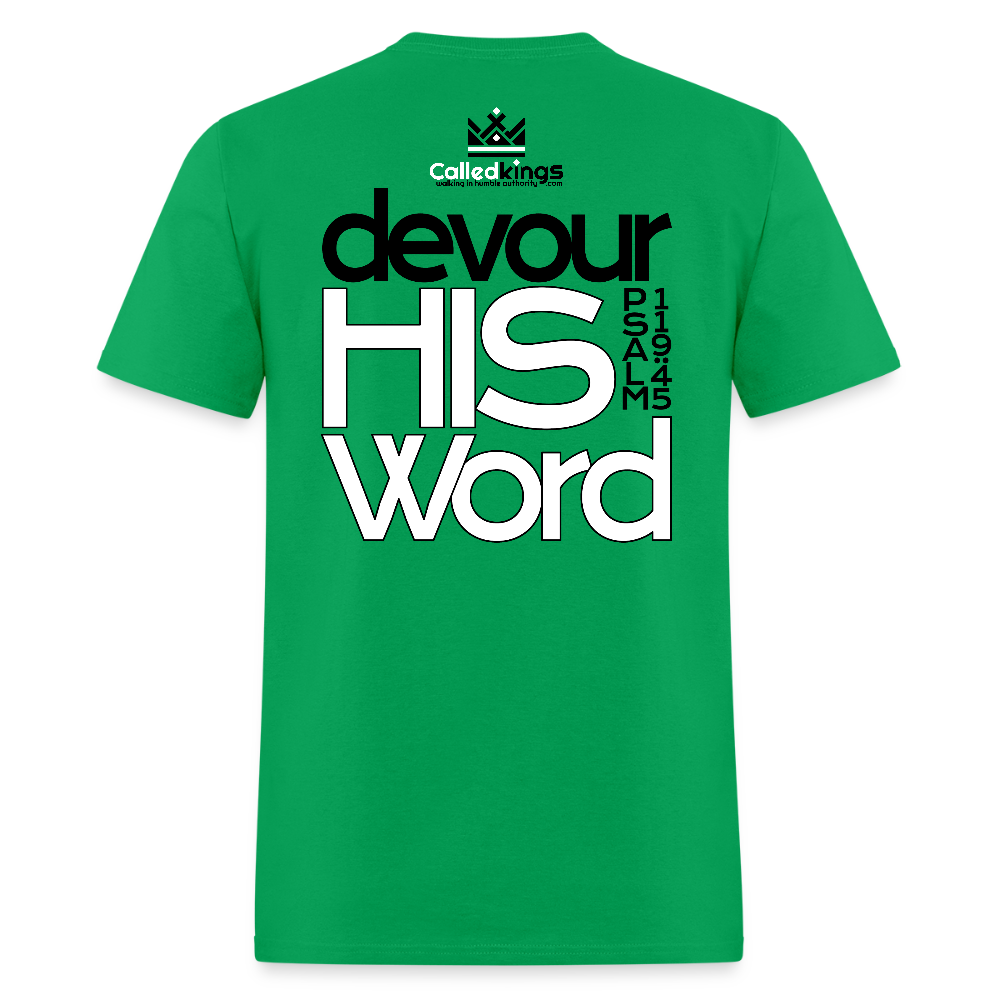 WTBSF? Devour His Word - bright green