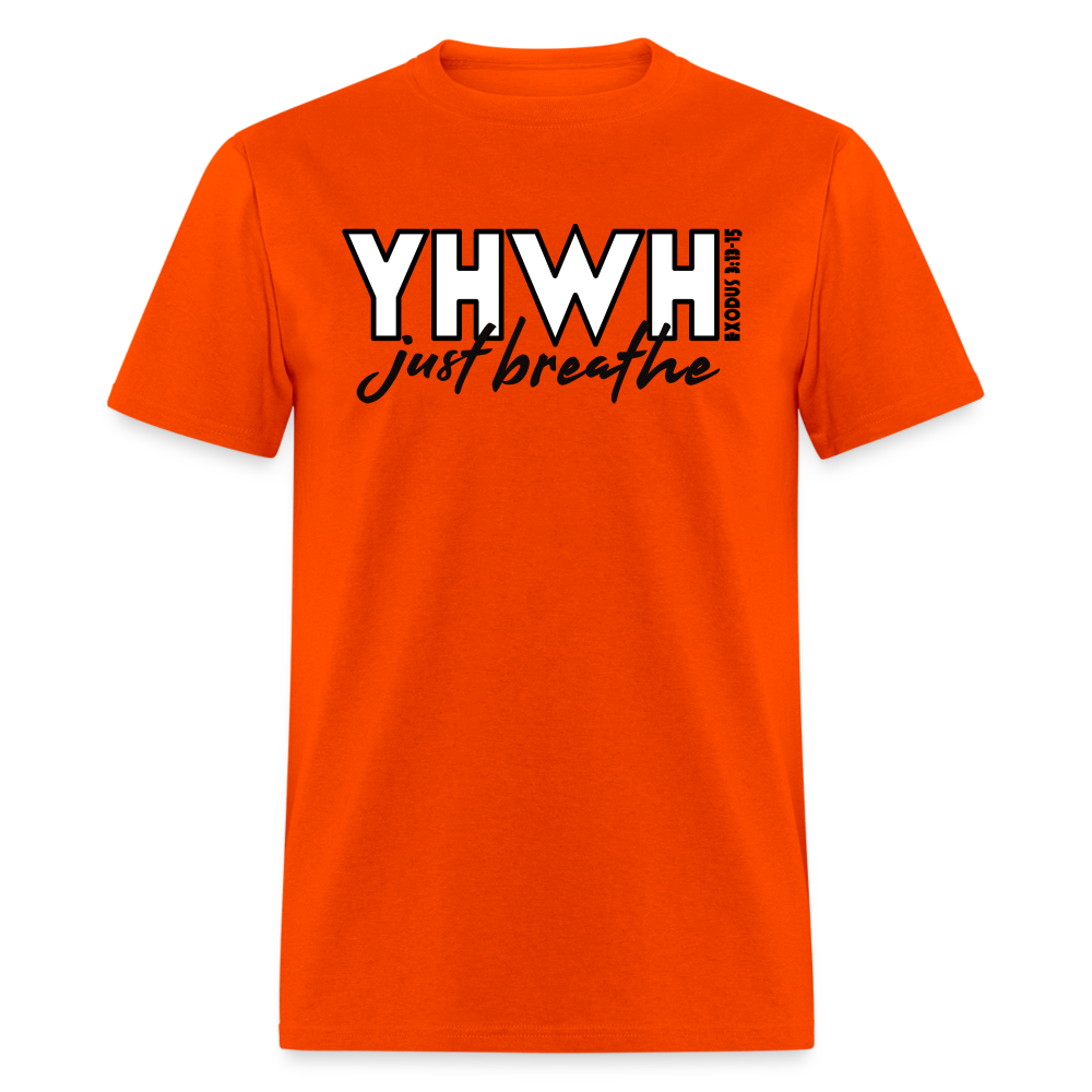 YHWH Just Breathe - orange