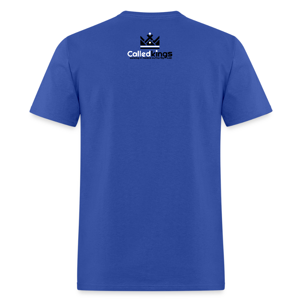 Praise His Holy Name - royal blue