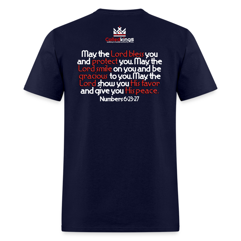 The Lord Smile On You - navy