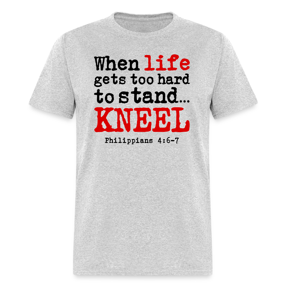 Kneel - heather gray