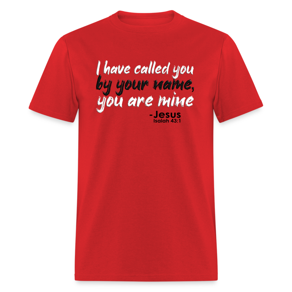 I Have Called You By Name - red