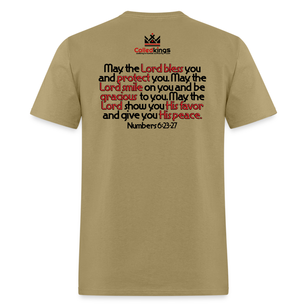 The Lord Smile On You - khaki