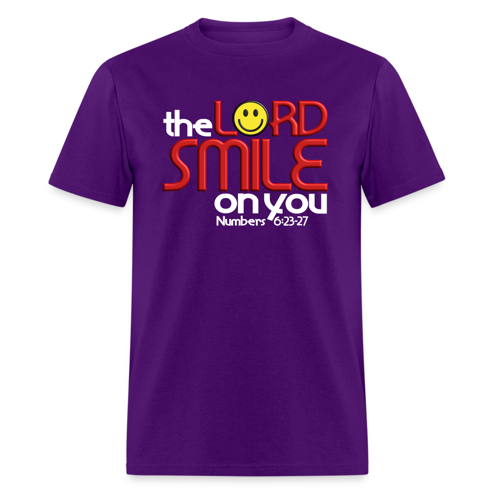 The Lord Smile On You - purple