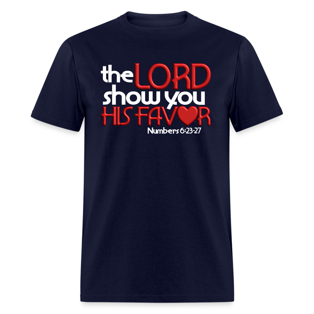 The Lord Show You His Favor - navy