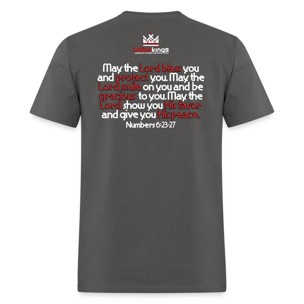 The Lord Smile On You - charcoal