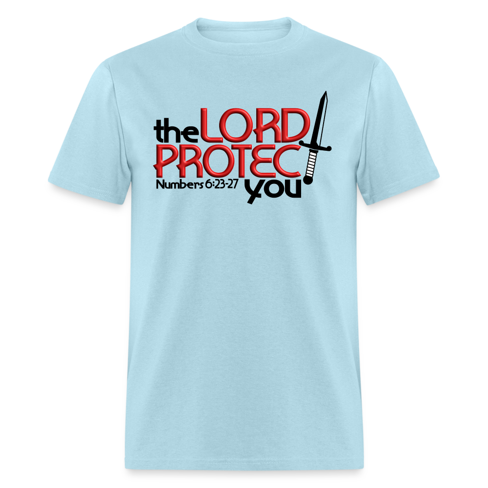 The Lord Protect You - powder blue