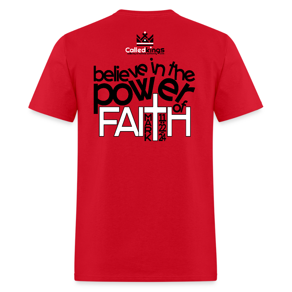 WTBSF? Believe in the Power of Faith - red