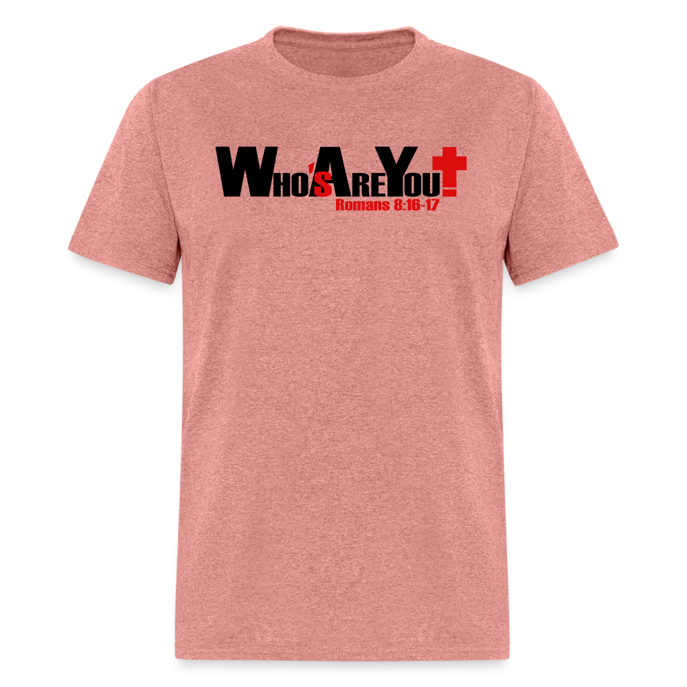 Who's Are You - heather mauve