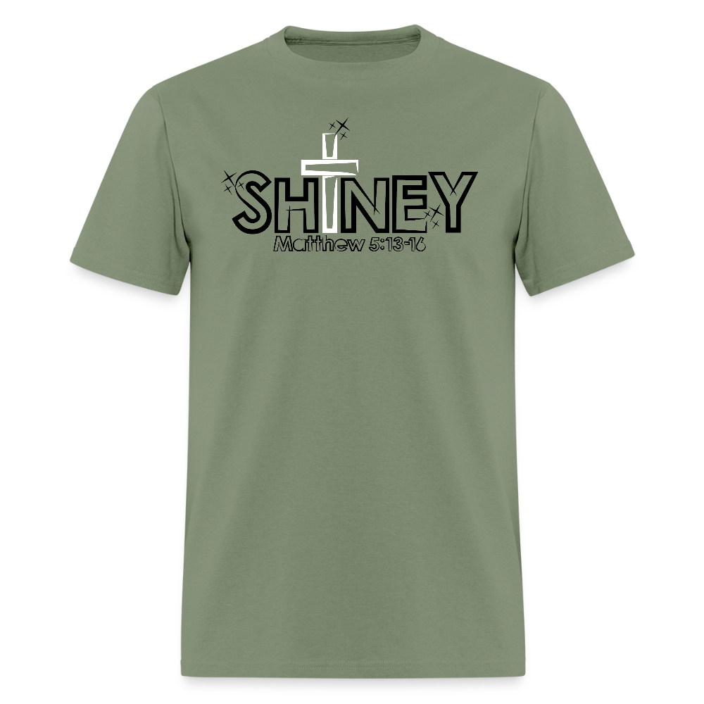 Shiney - military green