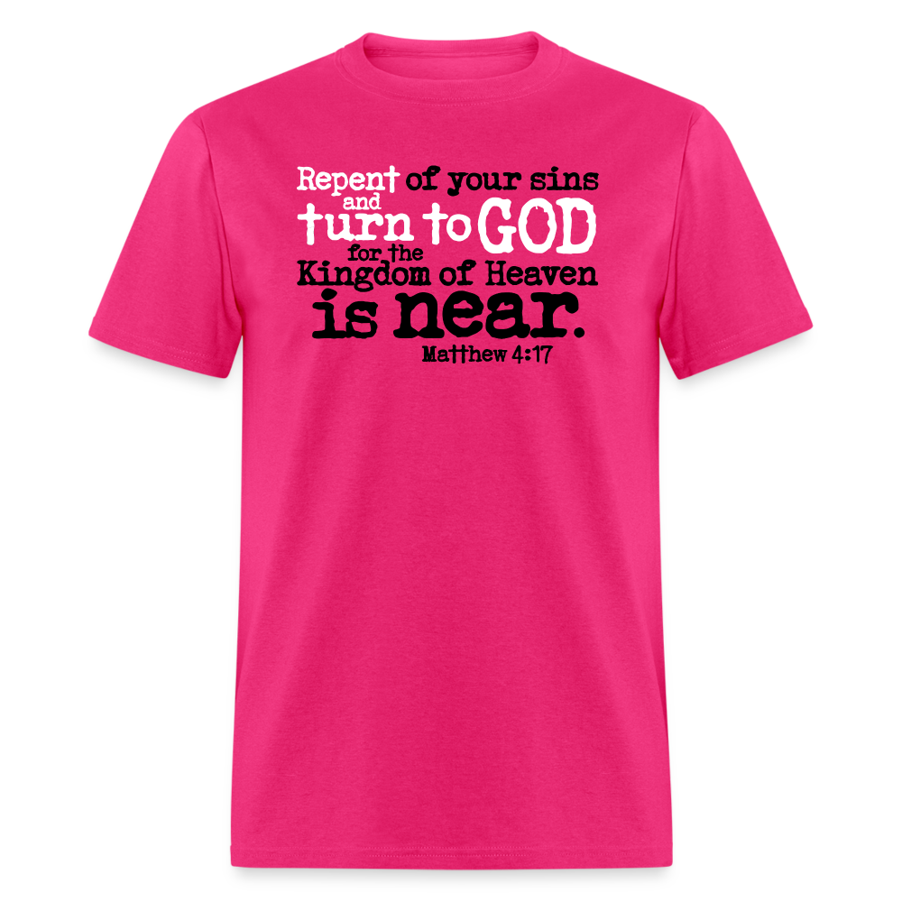 Repent and Turn to God - fuchsia