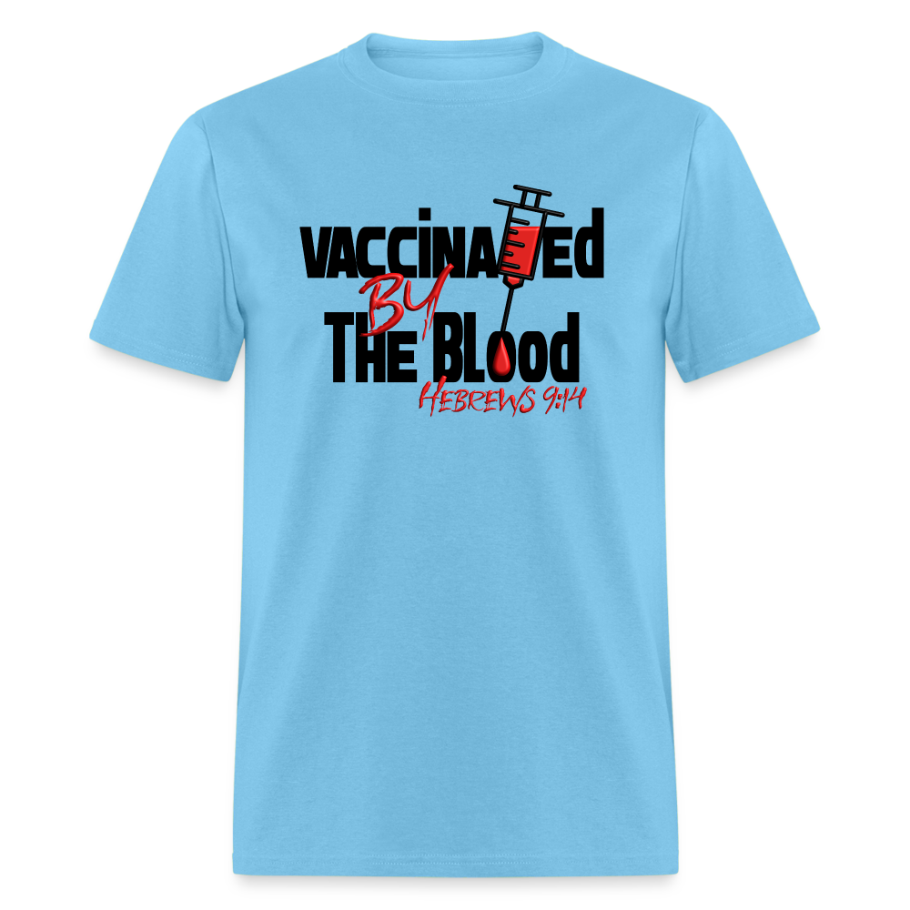 Vaccinated by the Blood - aquatic blue