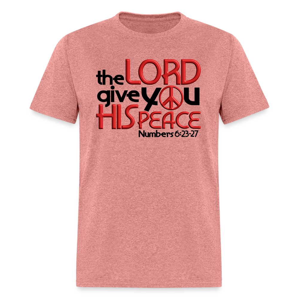 The Lord Give You Peace - heather mauve