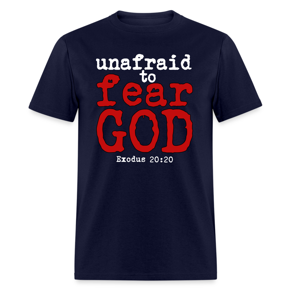 Unafraid to Fear God - navy