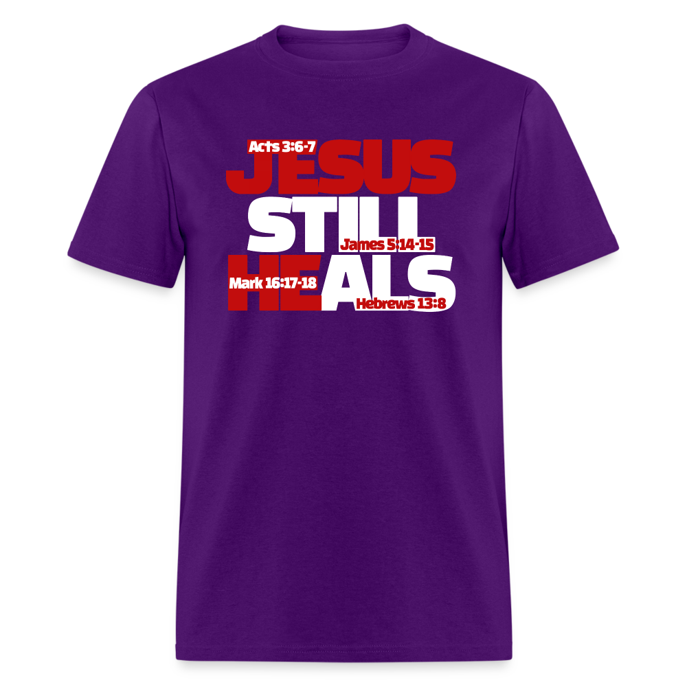 Jesus Still Heals - purple