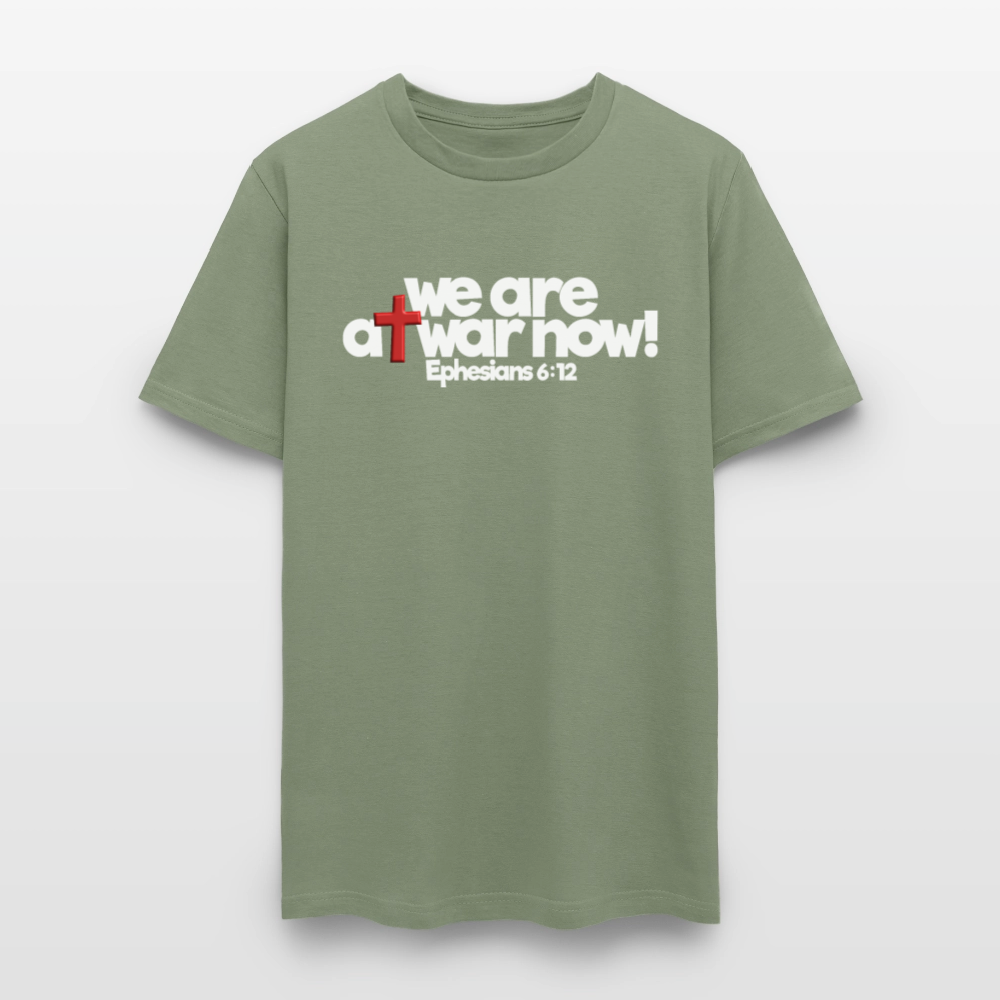 We Are At War Now! - military green