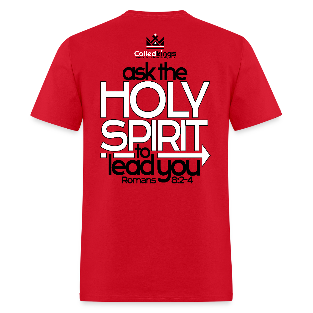 WTBSF? Ask Holy Spirit To Lead You - red