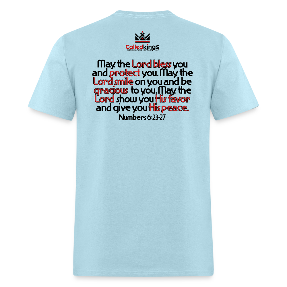 The Lord Smile On You - powder blue