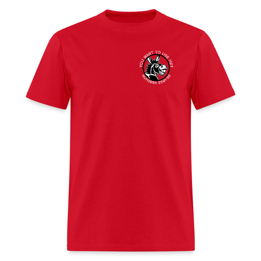 Balaam's Donkey - red