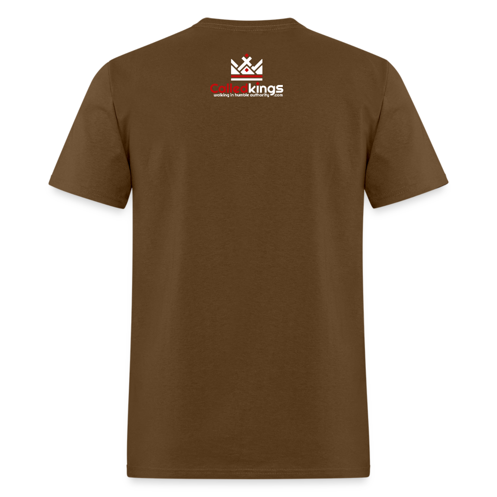 Stop Drop Pray - brown