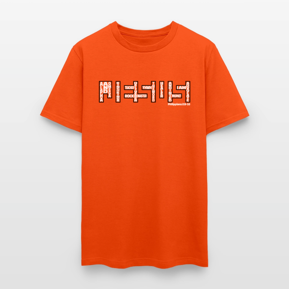 Jesus Name - orange