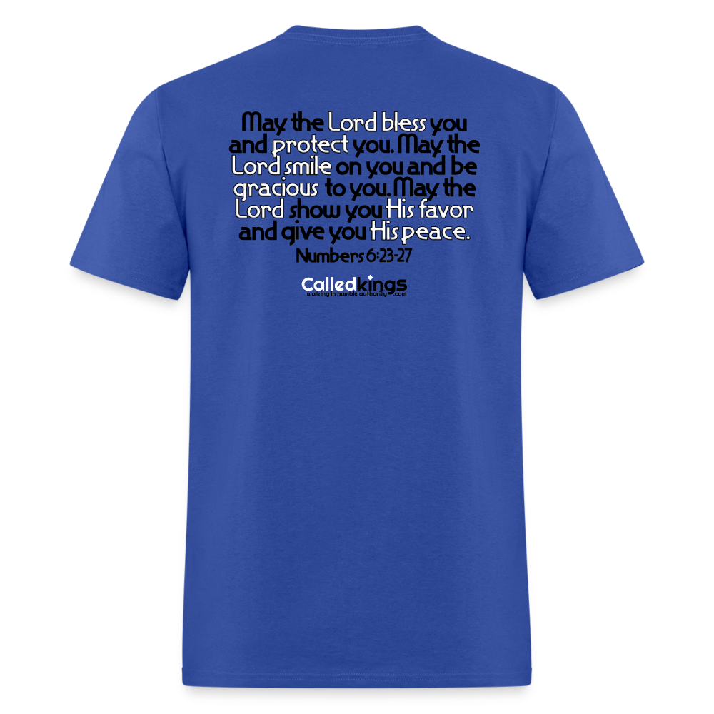 The Lord Give You His Peace - royal blue