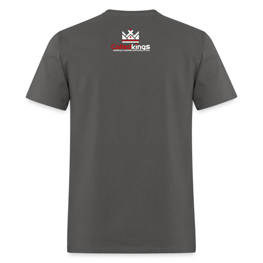 Stop Drop Pray - charcoal