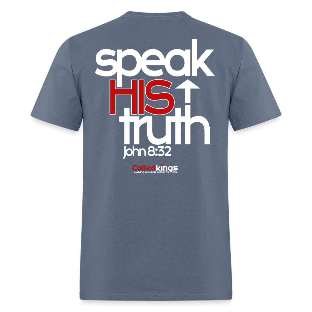 WTBSF? Speak His Truth - denim