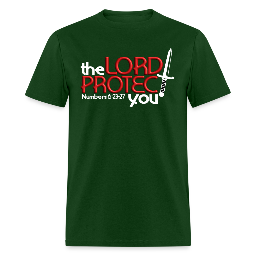 The Lord Protect You - forest green