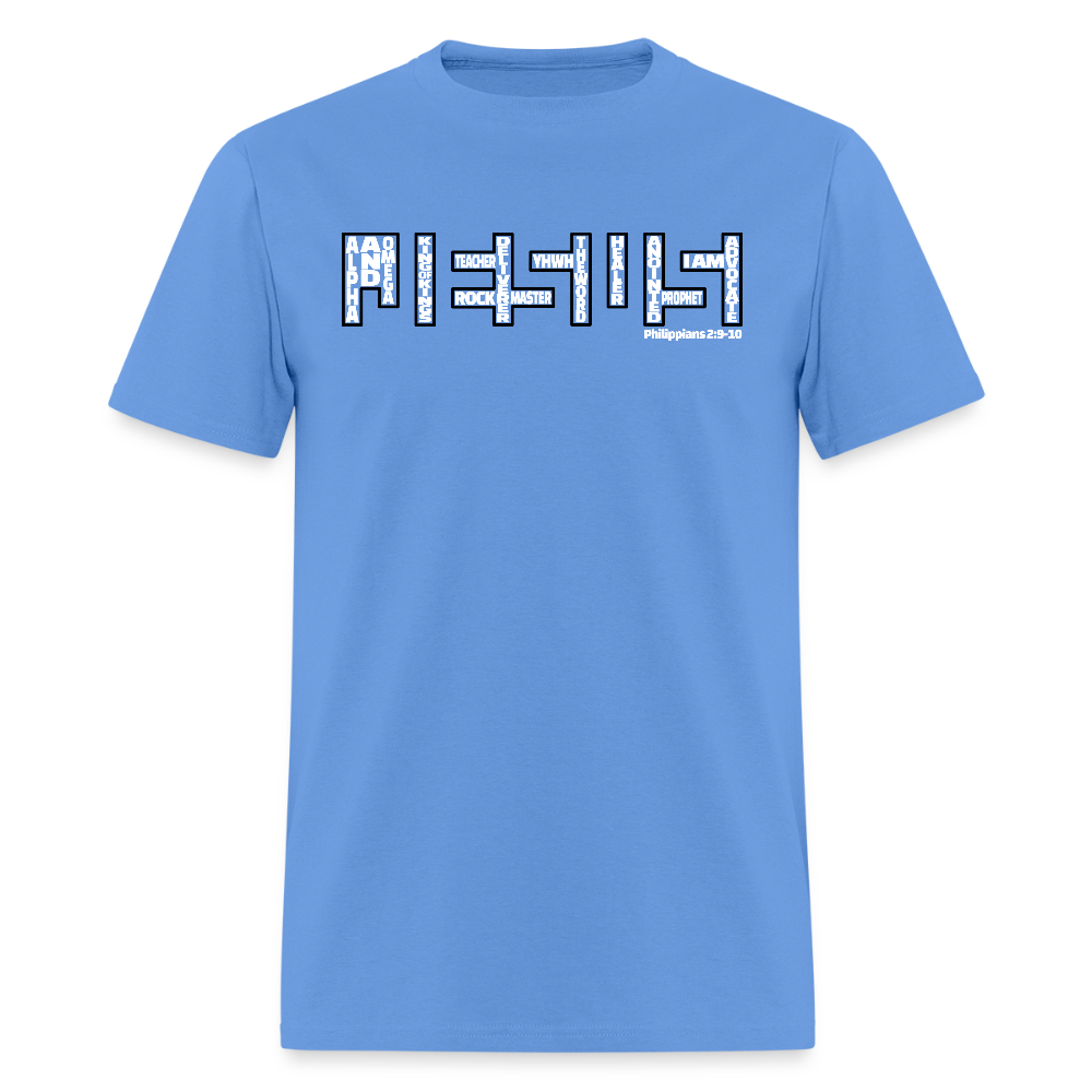 Jesus Name - carolina blue