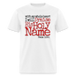 Praise His Holy Name - white