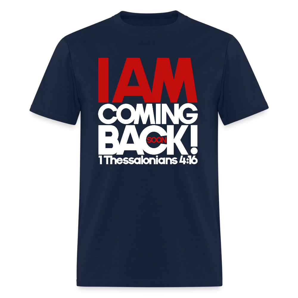 I Am Coming Back - navy