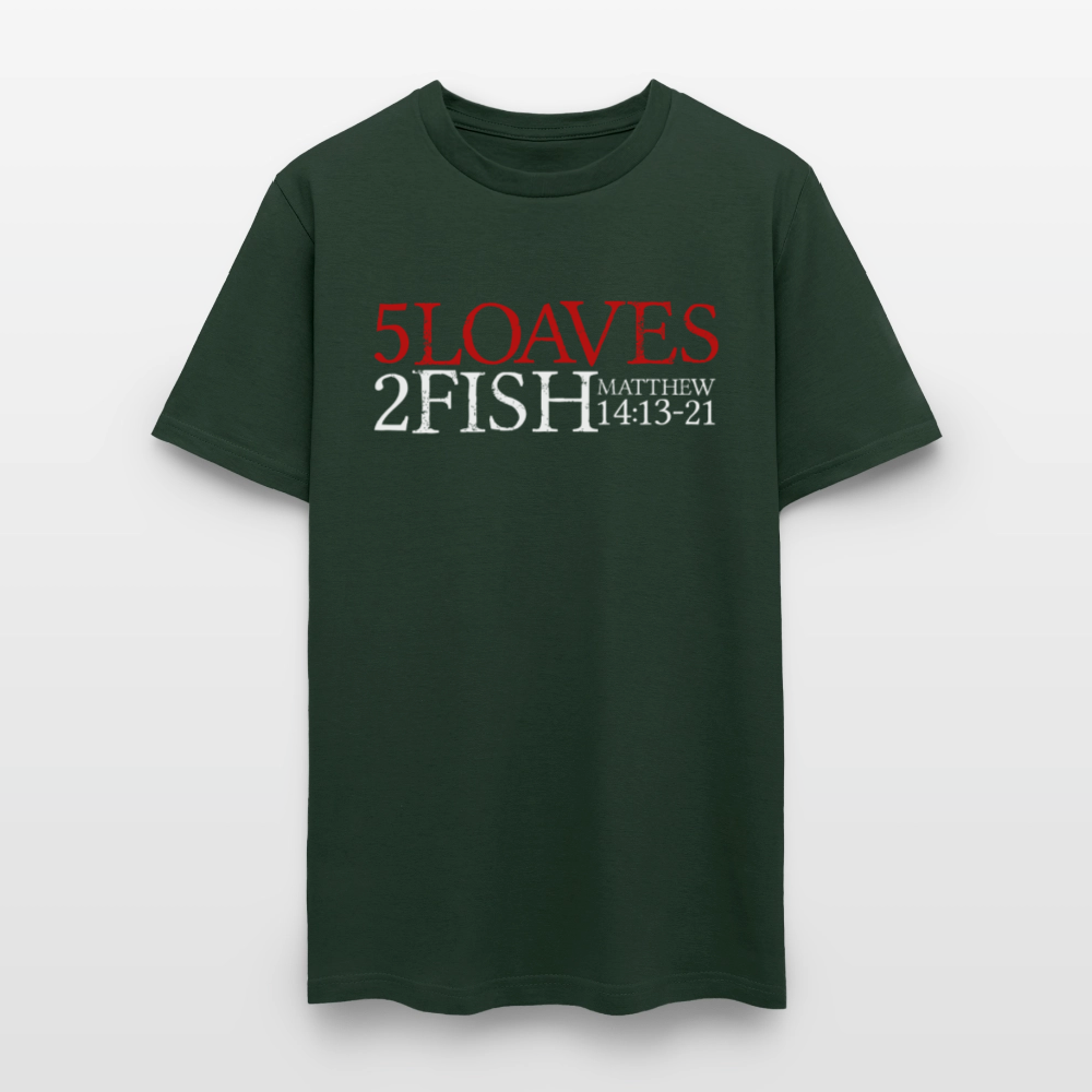 5 Loaves 2 Fish - forest green