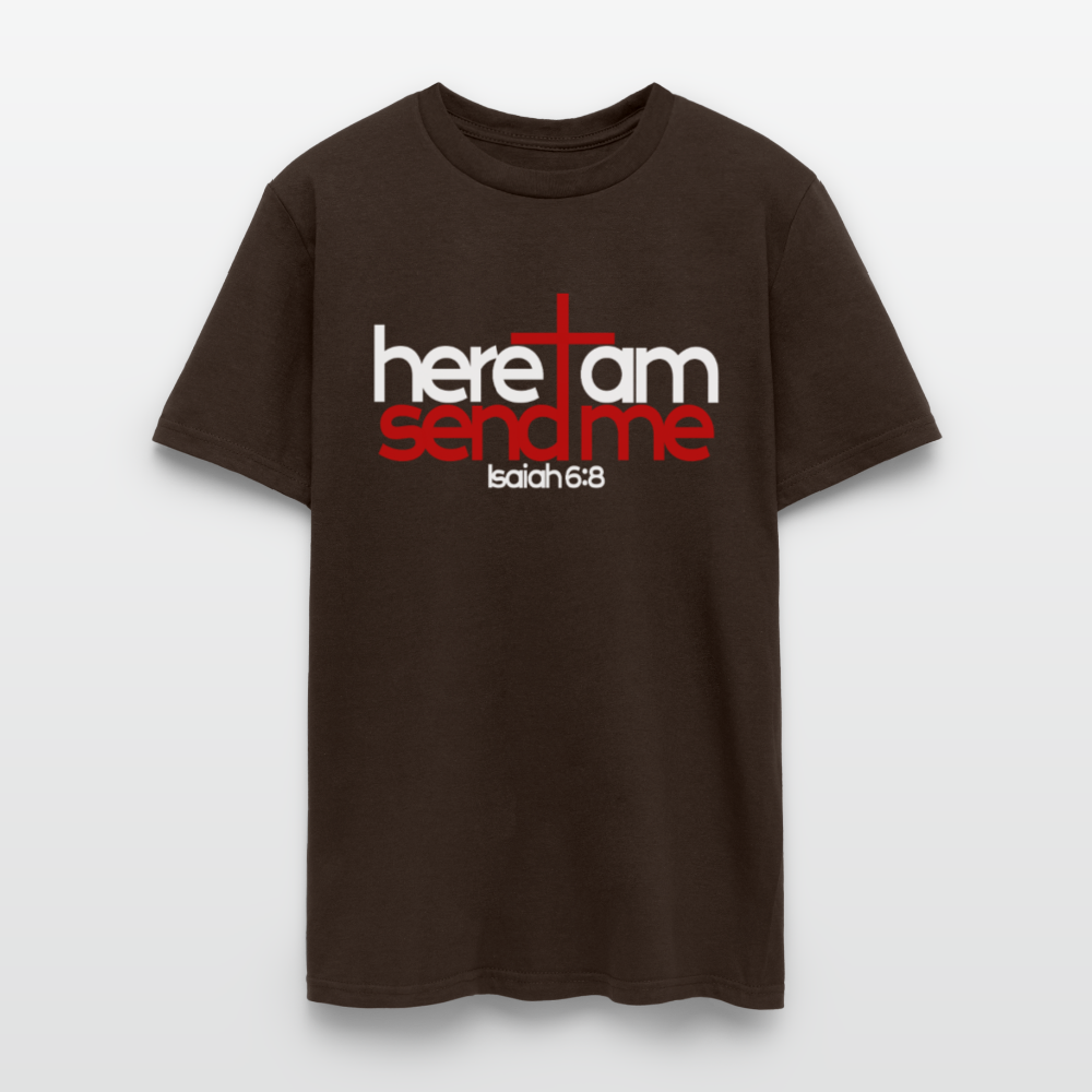 Here I am, send me - brown