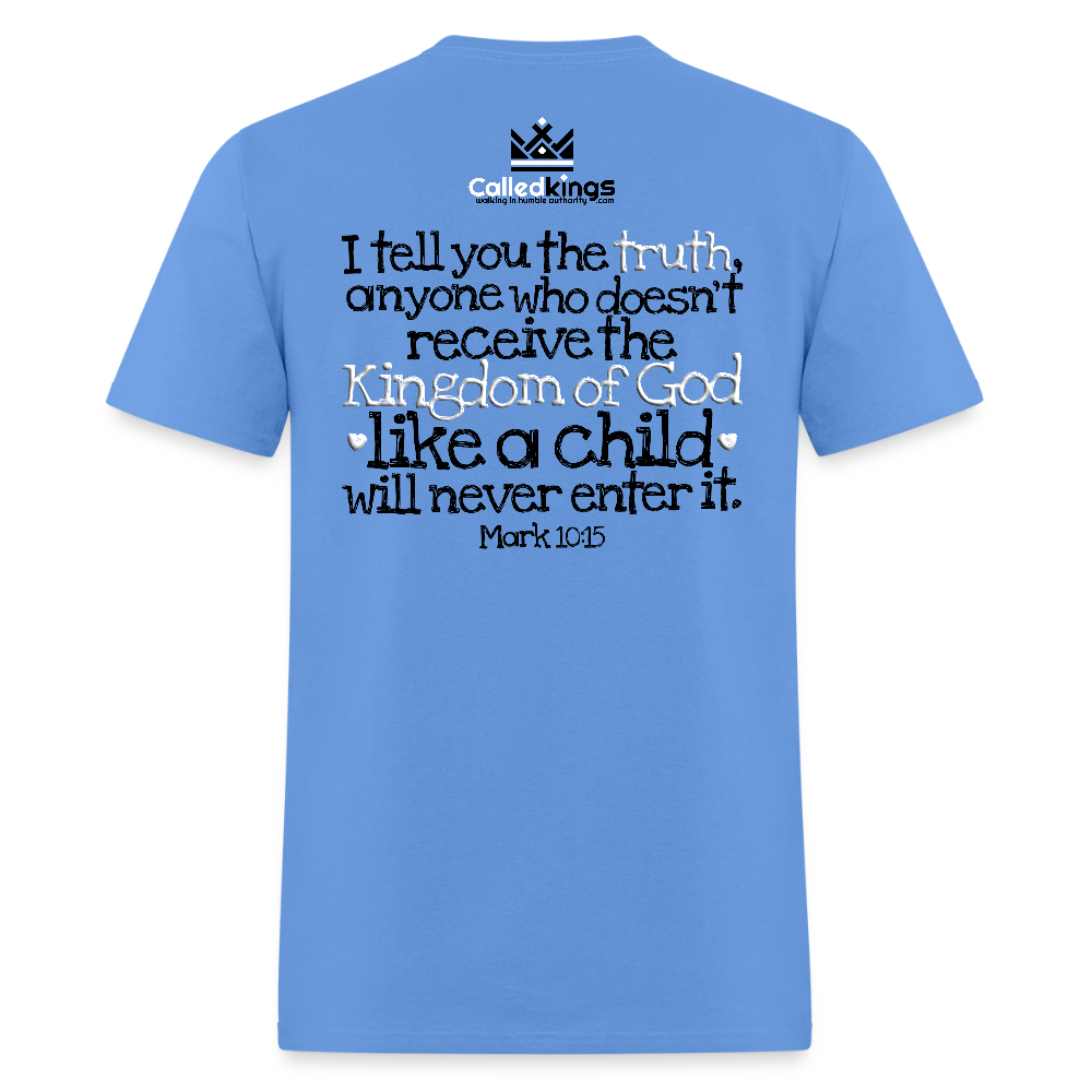 Childlike Faith - carolina blue