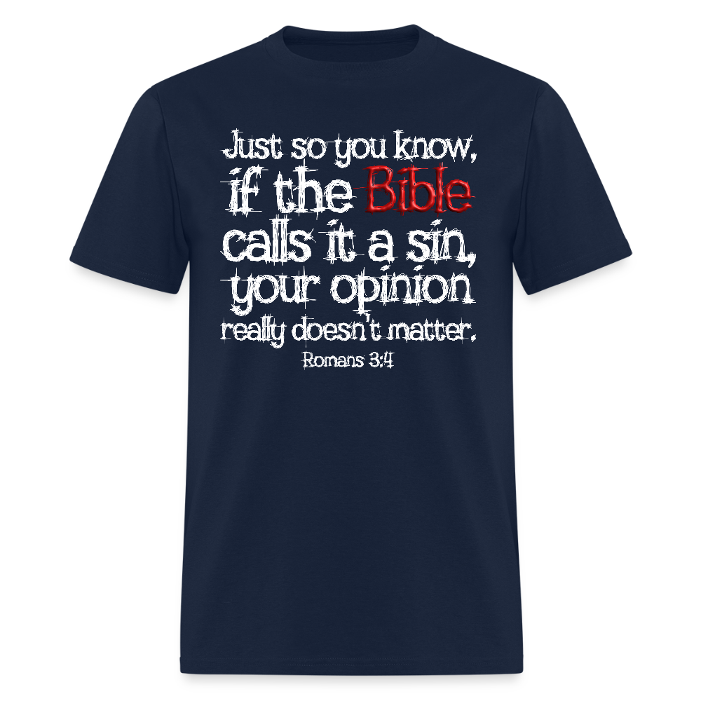 If the Bible Calls it a Sin - navy