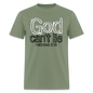 God Can't Lie - military green