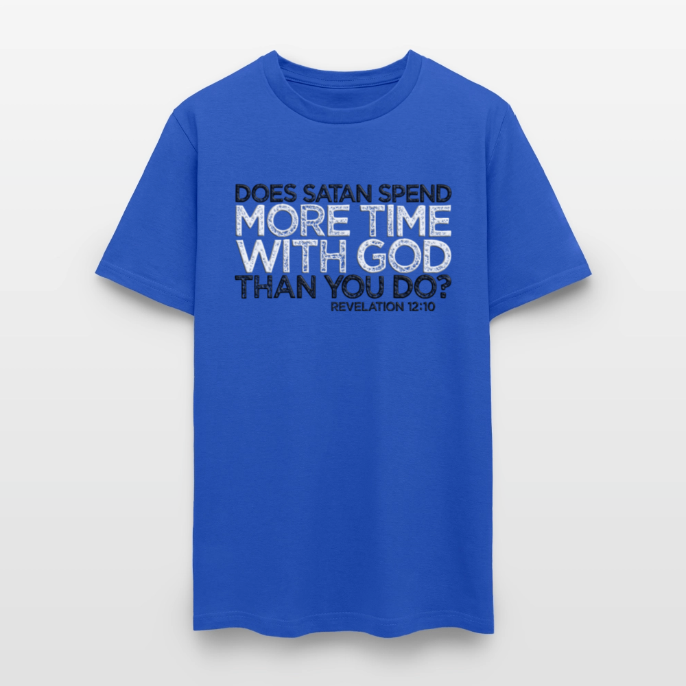 More Time With God - royal blue