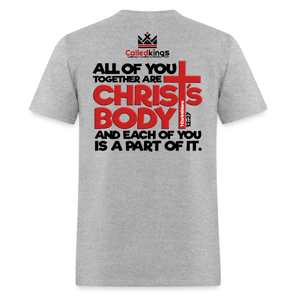 His Body His Choice - heather gray