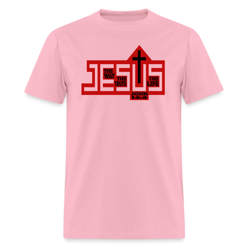 Jesus The Way Truth Life - pink