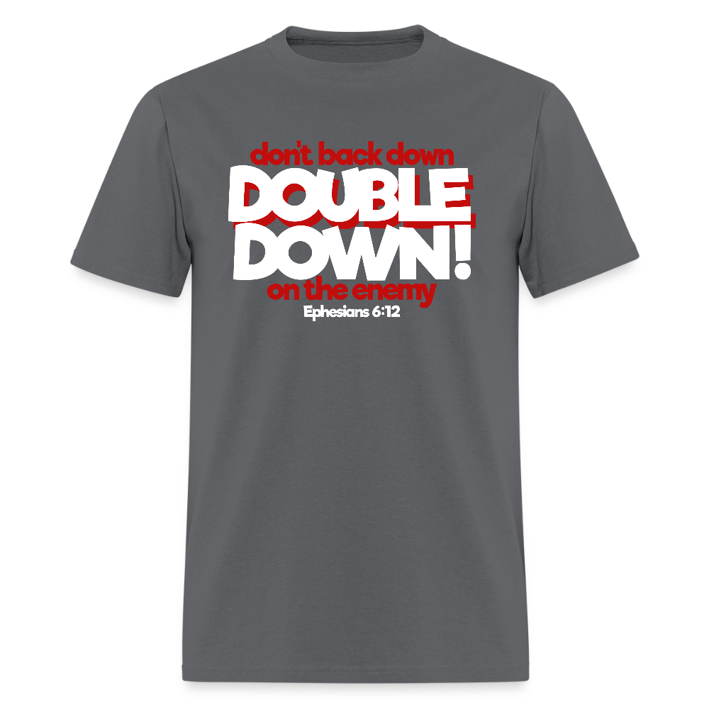 Double Down - charcoal