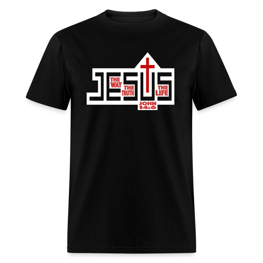 Jesus The Way Truth Life - black