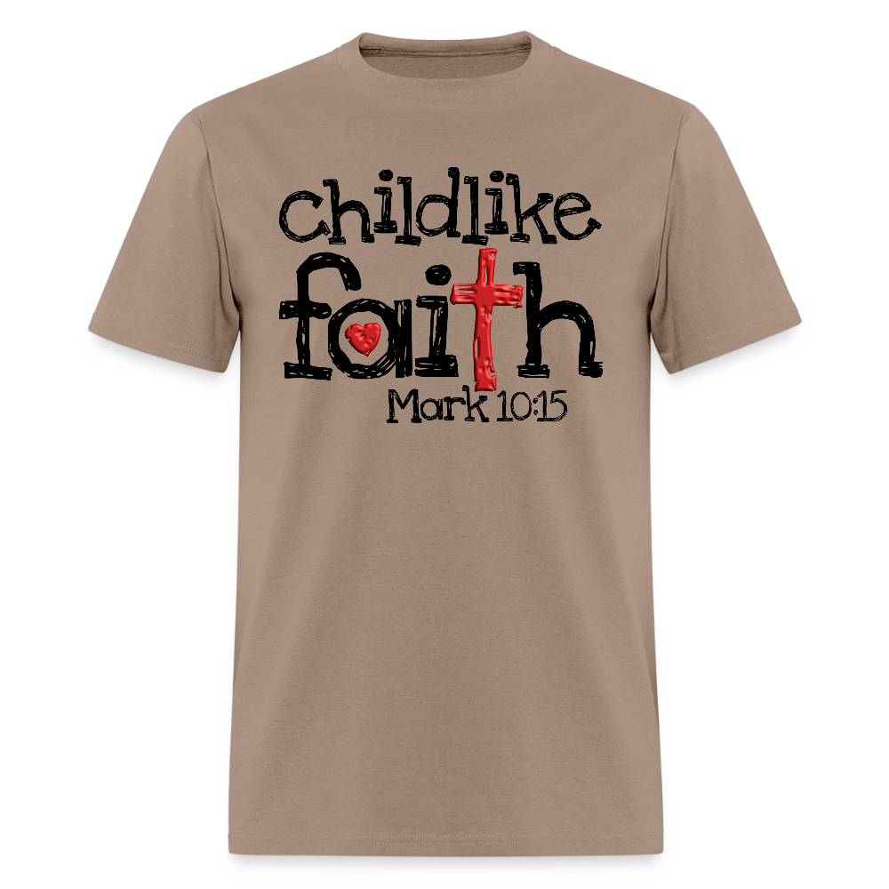 Childlike Faith - brown savana