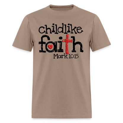 Childlike Faith - brown savana